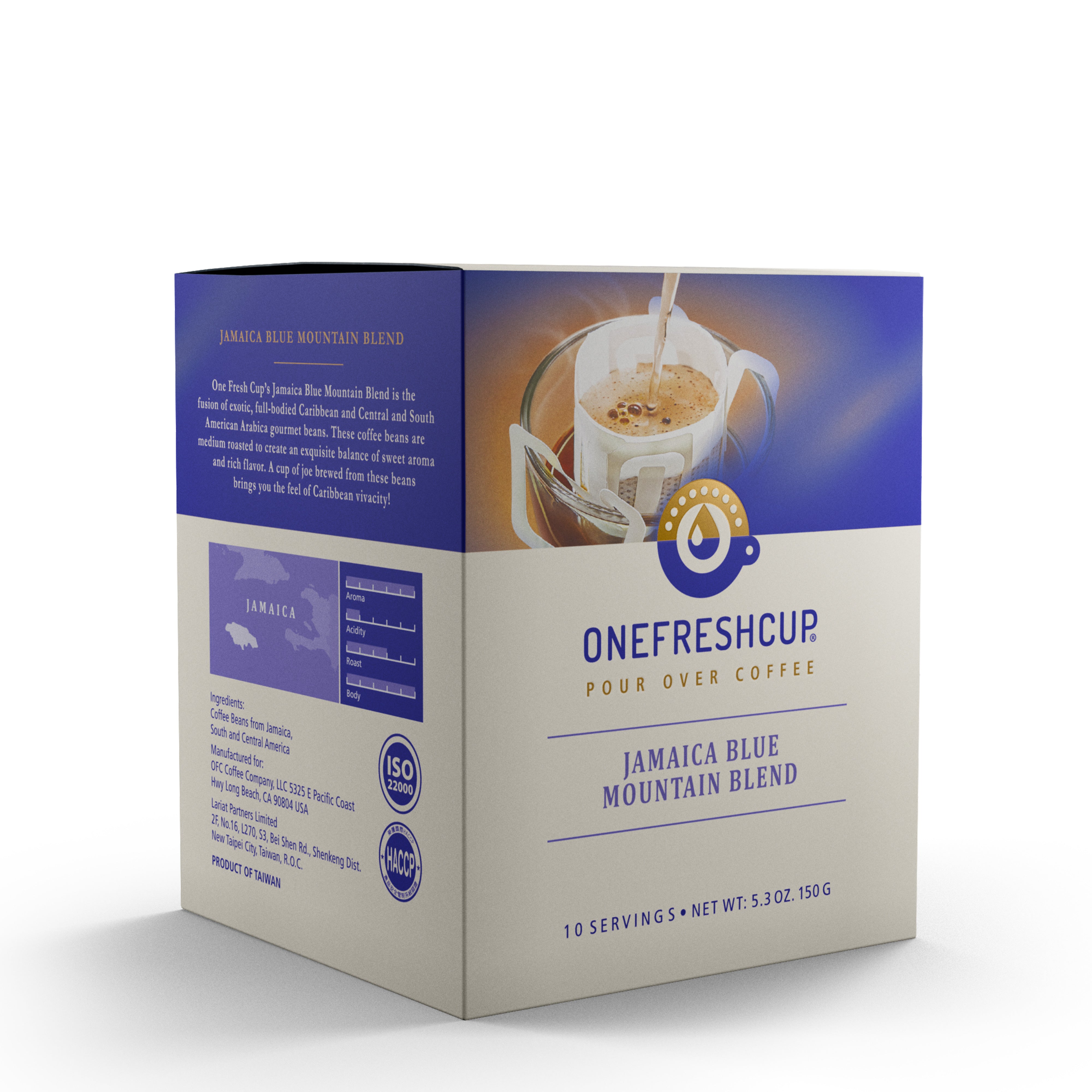 Jamaica Blue Mountain Blend Jamaica Blue Mountain Blend - One Fresh Cup